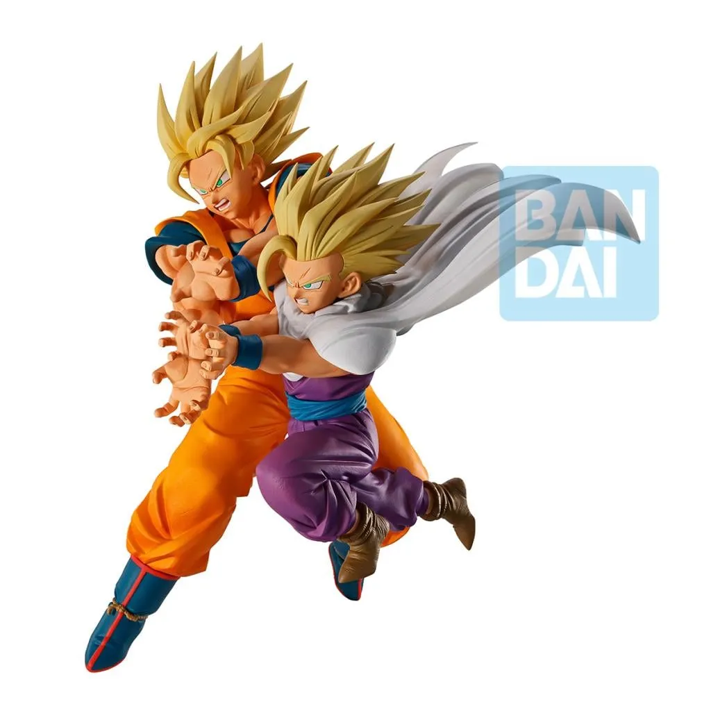 DRAGON BALL Z - Son Goku & Son Gohan - Figure Spectacle Battle 18cm